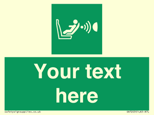 Custom safe condition child seat presence orientation detection system